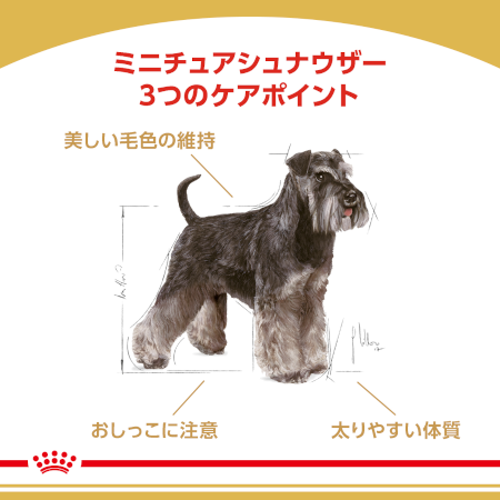 ロイヤルカナン　ミニチュアシュナウザー　成犬〜高齢犬用　7.5kg